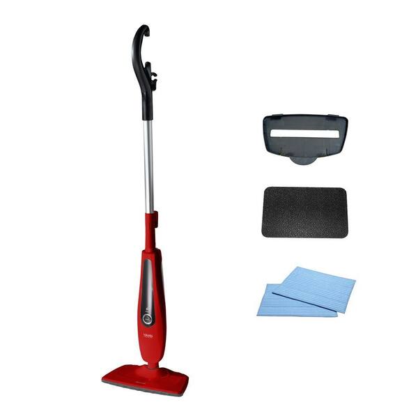 HAAN Slim and Light Steam Mop - Red