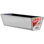 14 in. Stainless Steel Mud Pan with Curved Bottom