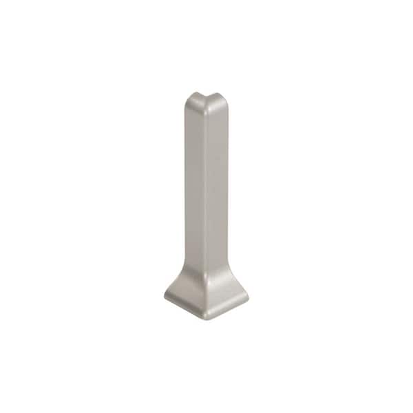 Schluter Designbase-SL Satin Anodized Aluminum 3-1/8 in. x 1 in. Metal 90-Degree Outside Corner