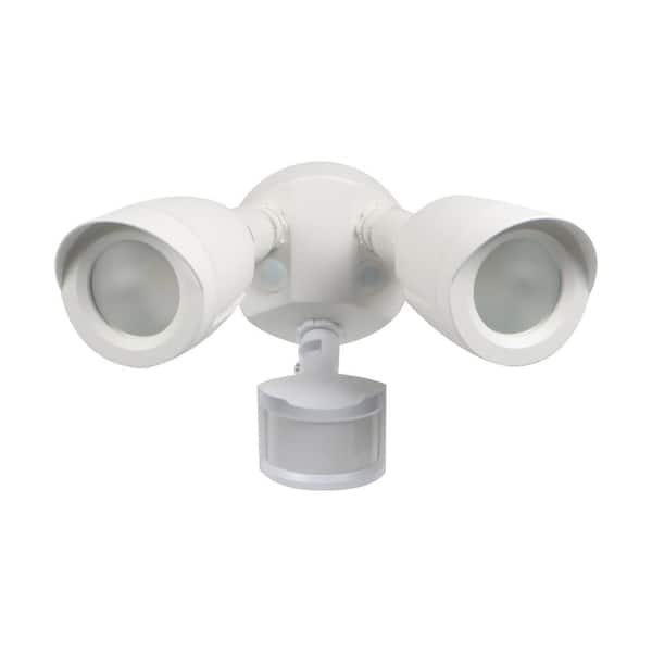 125 -Watt Equivalent 1900 -Lumen 90 -Degree White Motion Sensing Integrated LED Flood Light