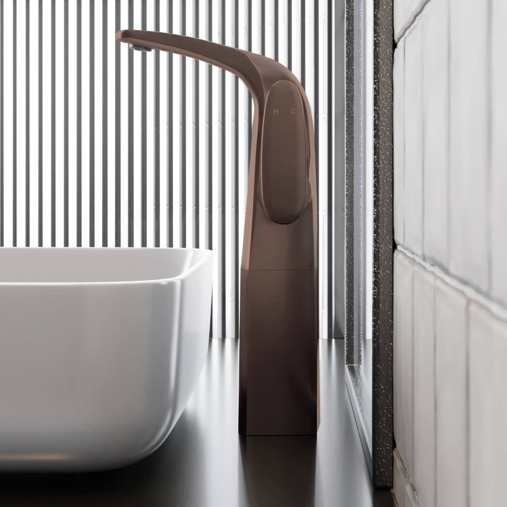 Chateau High Arc 11'' Single-Handle Bathroom Faucet in Oil Rubbed Bronze