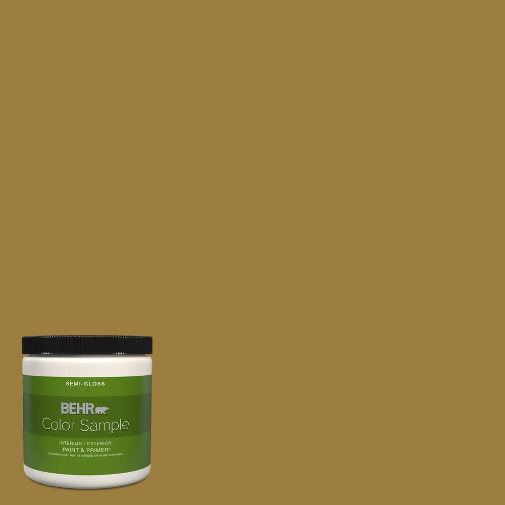 BEHR PREMIUM PLUS 8 oz. SH380 Burnished Bronze SemiGloss Interior