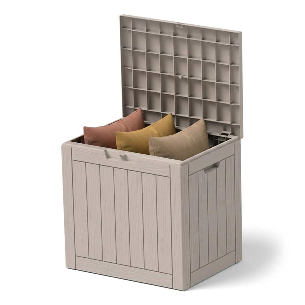 30 Gal. Coffee Resin Package Delivery and Storage Box with Lockable Lid price history on PriceWatchPro