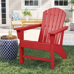 Classic Red Composite of Adirondack Chair