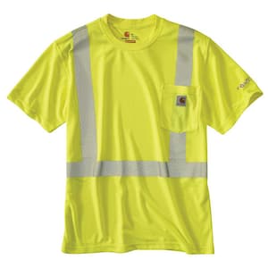 Personal Protective Regular X Large Brite Lime Polyester Short-Sleeve T-Shirt