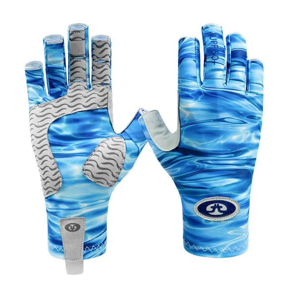 Sunbandit Pro Series Blue Water Fishing Gloves S-M