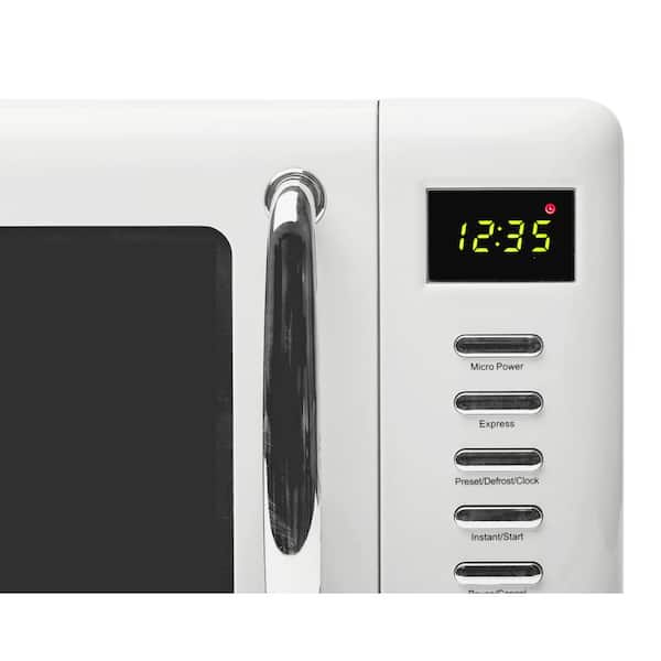 Haden Heritage 700w 0.7 Cu Ft Countertop Microwave Oven