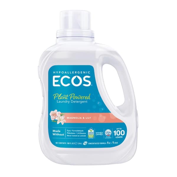 ECOS 100 oz. Magnolia and Lily Scented Liquid Laundry Detergent