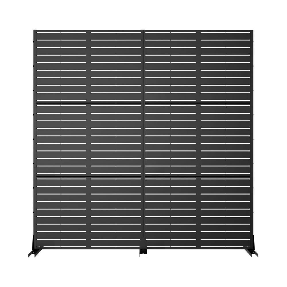 Dovelina 72 in. H x 72 in. W Wall Sculptures Outdoor Privacy Screens