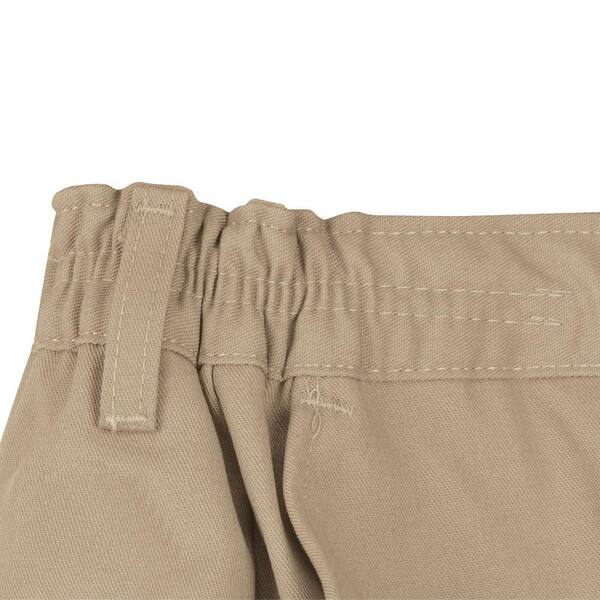 Khaki Elastic Insert Work Pant PT61KH 