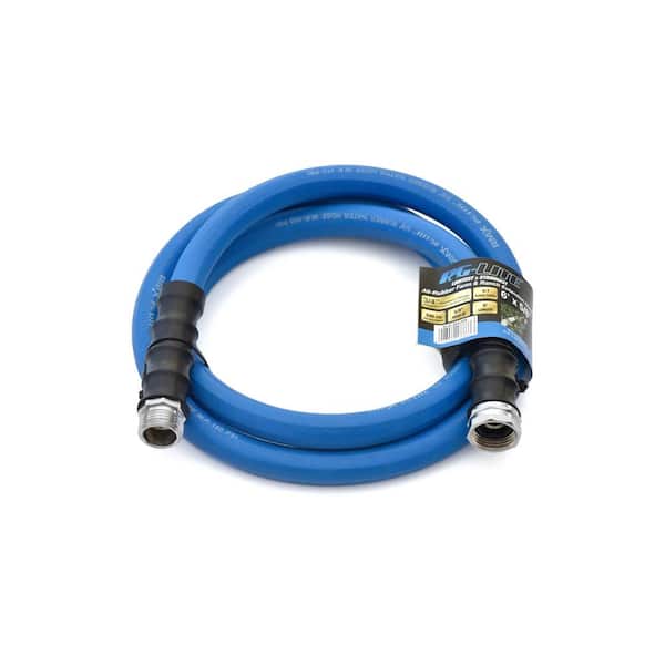 AG-LITE 5/8 in. x 6 ft. Heavy Duty Rubber Water Hose