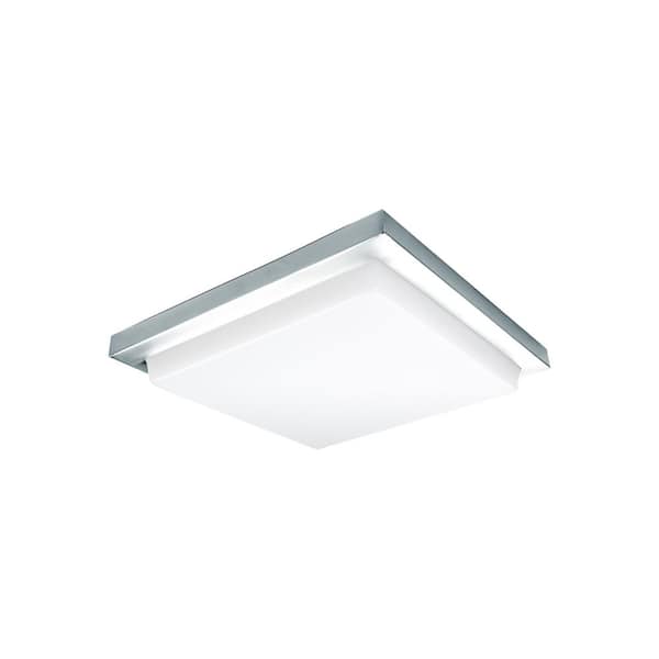 WAC LIMITED Metro 12 in. 1-Light Chrome LED Flush Mount