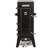 Cuisinart Vertical 36 in. Propane Gas Smoker in Black COS 244 The Home Depot