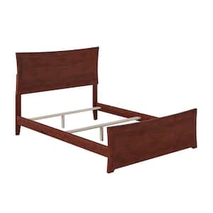 Metro Full Traditional Bed with Matching Foot Board in Walnut