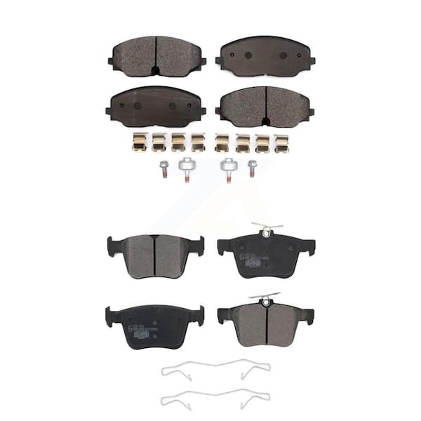 TEC Front Rear Ceramic Brake Pads Kit For Volkswagen Atlas Cross Sport KTC-100598