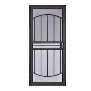 32 in. x 80 in. 555 Series Tuscany Copper Vein Steel Prehung Security Door