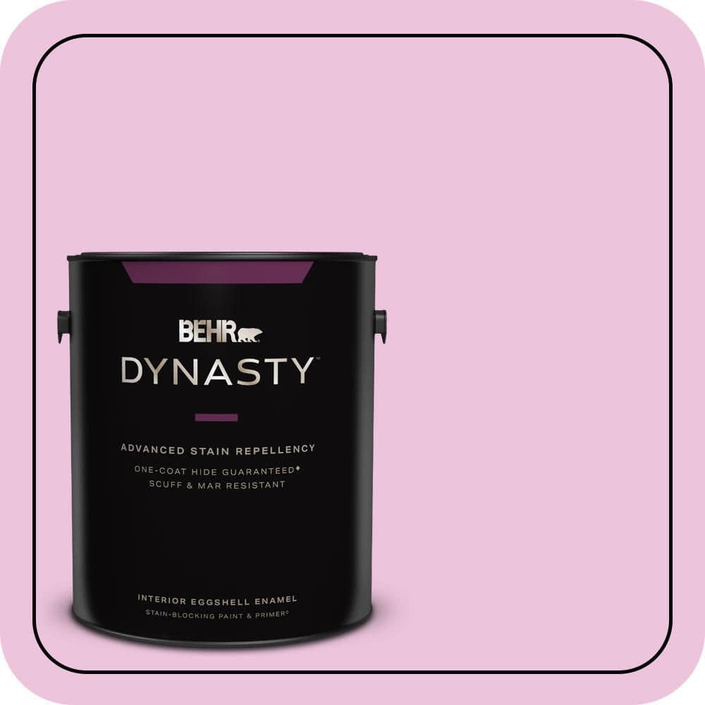 1 gal. #680A-2 Sugar Sweet Eggshell Enamel Interior Stain-Blocking Paint & Primer price history on PriceWatchPro