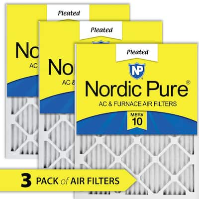 Nordic Pure 20x22x1 MERV 12 Tru Mini Pleat AC Furnace Air Filters 2 Pack Nordic Pure 20x22x1 MERV 12 Tru Mini Pleat AC Furnace Air Filters 2 Pack