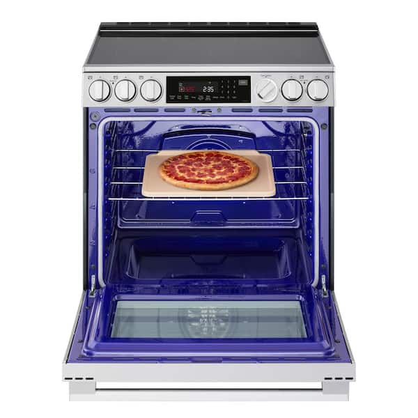 6.3 cu. ft. Smart Slide-In Electric Range with ProBake Convection & Air Sous Vide in PrintProof Stainless Steel