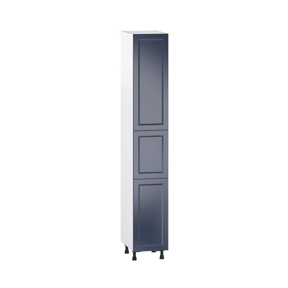 J COLLECTION Devon Painted 15 in. W x 94.5 in. H x 24 in. D Blue ...