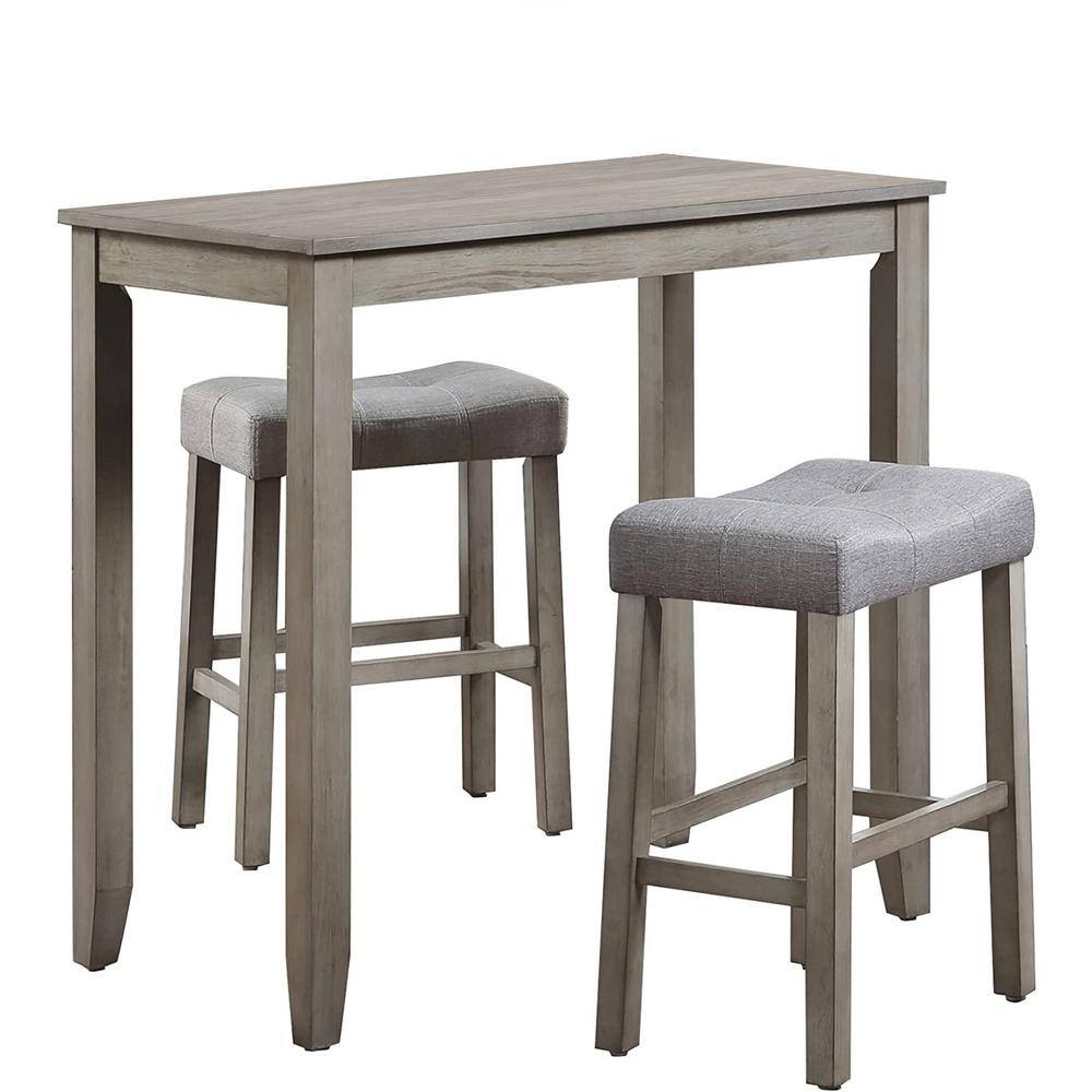 Reviews for Nathaniel Home Jude 3Piece Dining Set Kitchen Pub Table