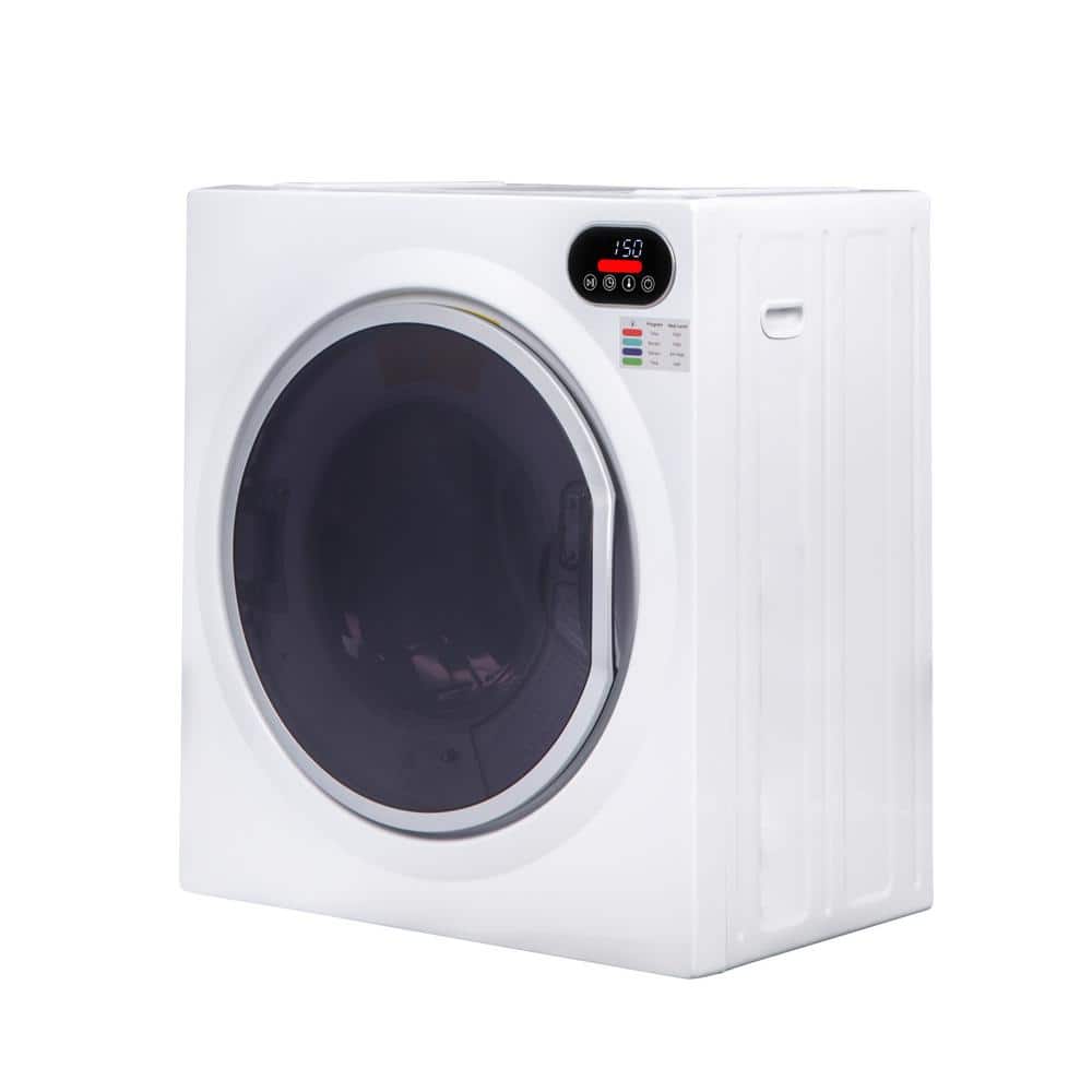 Ultra Compact White Digital Vented Sensor Dryer with Door Window