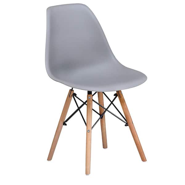 Best Master Furniture Greyson Modern Gray Side Chairs (Set of 4)