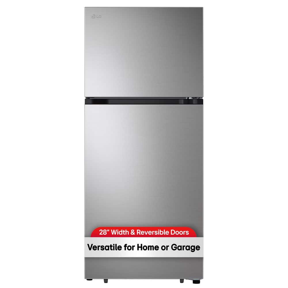 LG 28 in. 18 cu. ft. Top Freezer Garage-Ready Refrigerator in