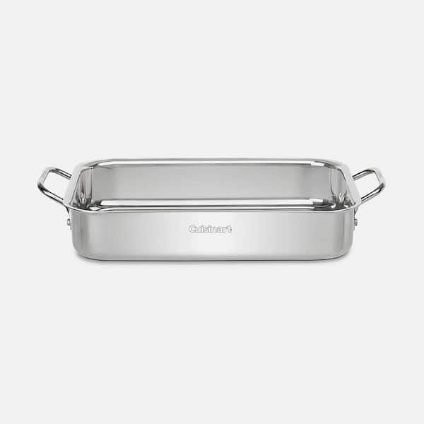 Cuisinart Chef's Classic 13.5 in. Stainless Steel Lasagna Pan with Side Handles