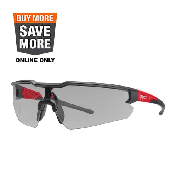 Gray Safety Glasses Anti-Scratch Lenses