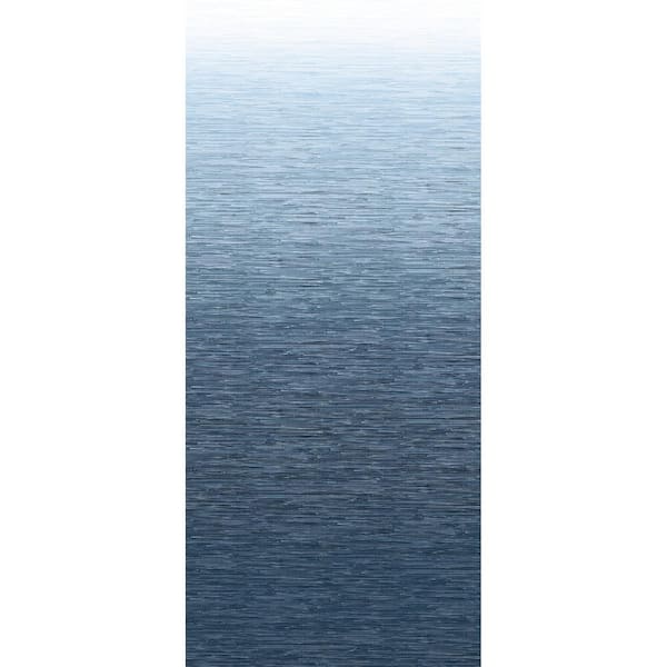 REMIX WALLS Into the Deep Abstract Dark Blue Ombre Wall Mural