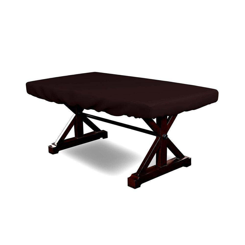 84 x 42 x 8 in. Tuff 18 oz. Outdoor Poker Table Cover, Waterproof UV and Weather Resistant, Coffee price history on PriceWatchPro