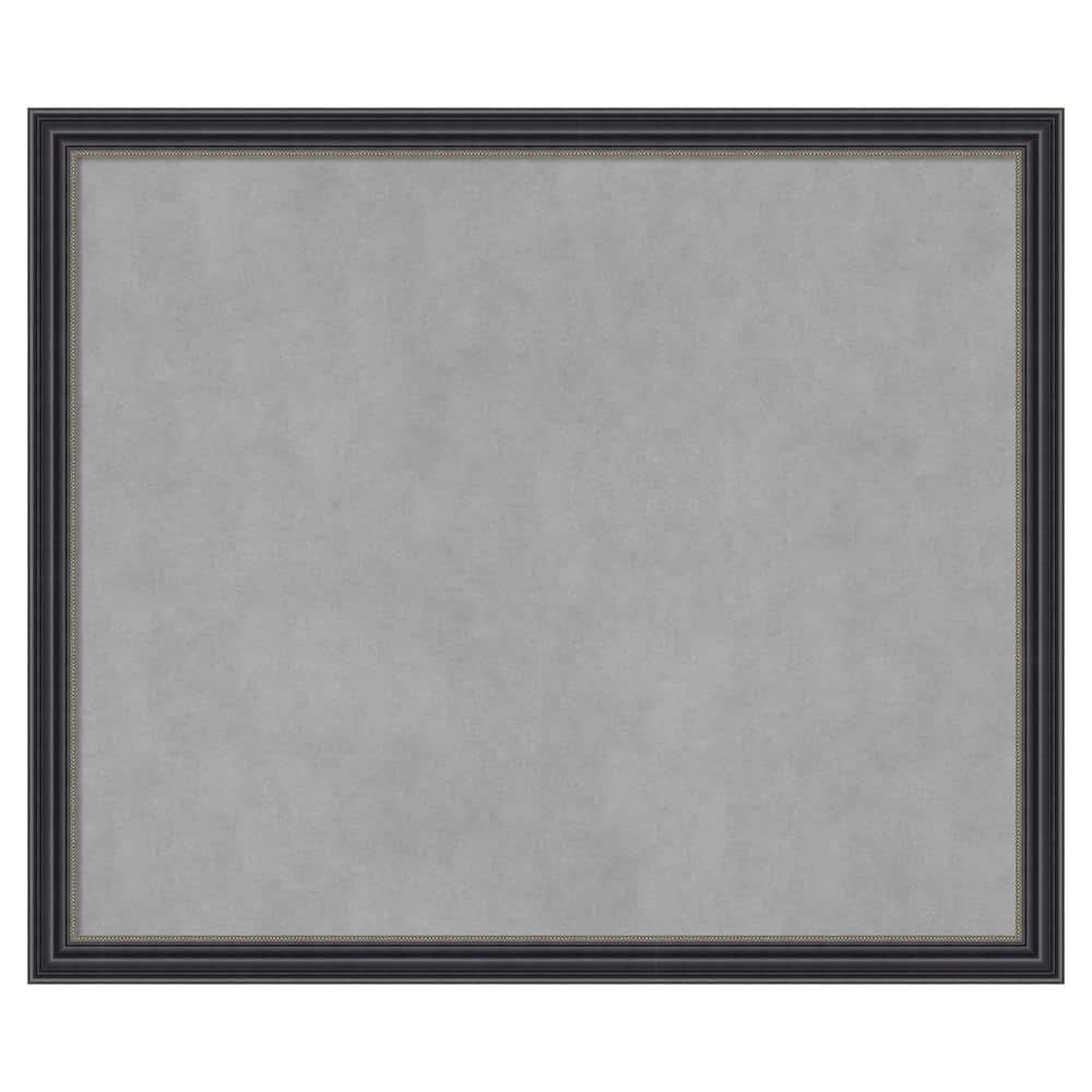 Stylish Black 26 in. x 22 in Framed Magnetic Board price history on PriceWatchPro
