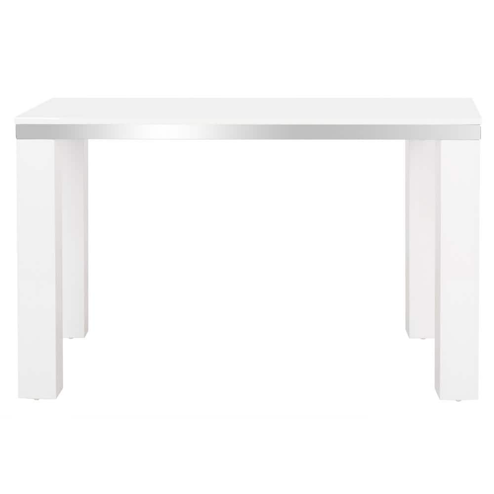 Enos 47 in. White Writing Desk