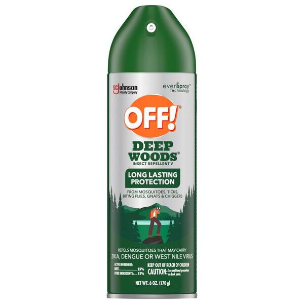 OFF! 6 oz. D Woods Insect Repellent Aerosol Spray 22938 The Home Depot