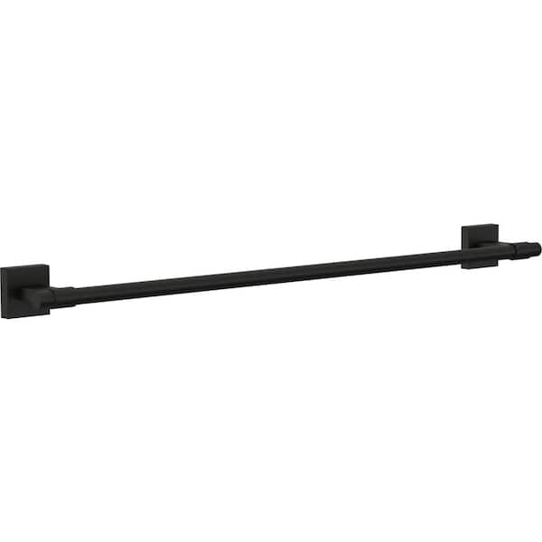 Franklin Brass Maxted 24 in. Towel Bar in Matte Black