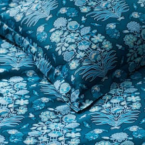 Villa D’Ascoli Nawab Floral Sateen Sham