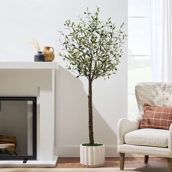 Best Choice Products 6.5 ft.Artificial Olive Tree SKY8039 - The