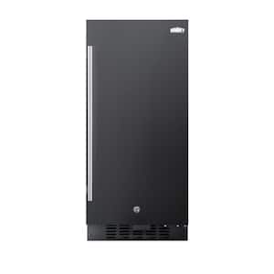 15 in. 2.2 cu. ft. Mini Refrigerator in Black without Freezer