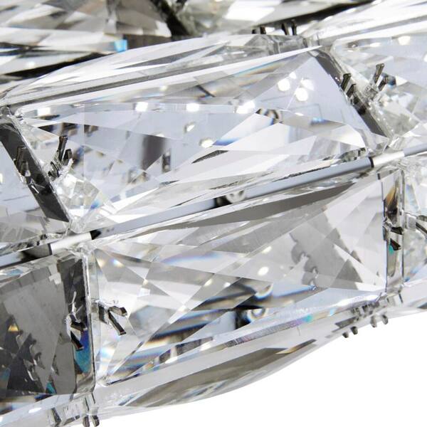 Home Decorators Collection Keighley 18 in. 1-Light Chrome