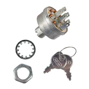 Ignition Switch for Craftsman, Husqvarna, Poulan Mowers Replaces OEM #'s 140301, 532140301 and Many Others