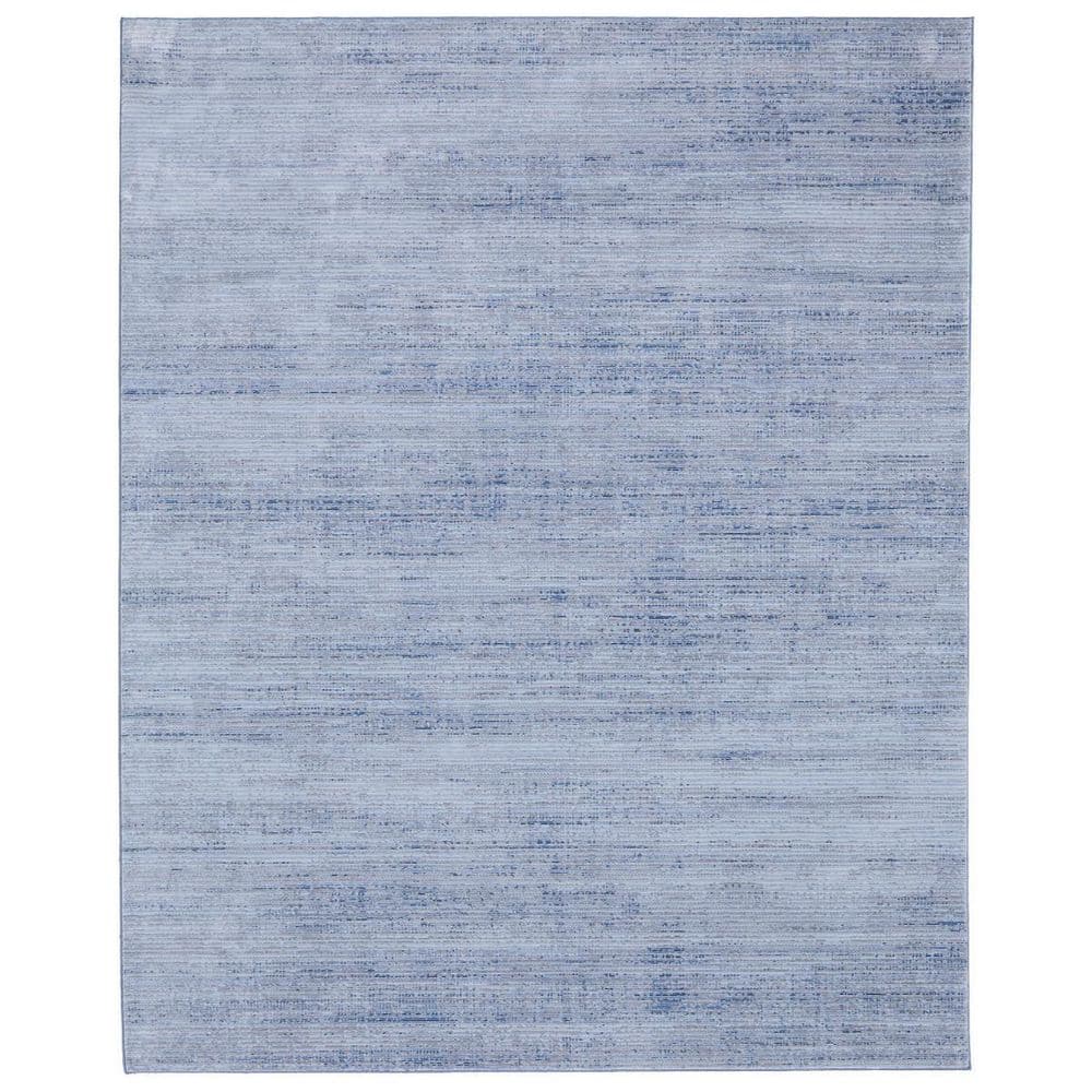 8 ft. x 10 ft. Blue, Ivory Solid Color Area Rug price history on PriceWatchPro