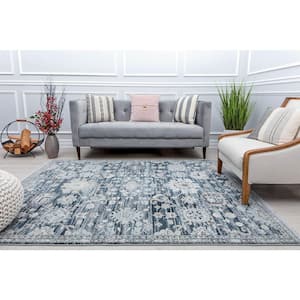 Smoked Gray 2 X 8ft. Indoor Area Rug