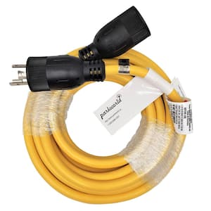 25 ft. SJTW 12/3 20 Amp 125-Volt Twist Lock NEMA L5-20 Extension Cord