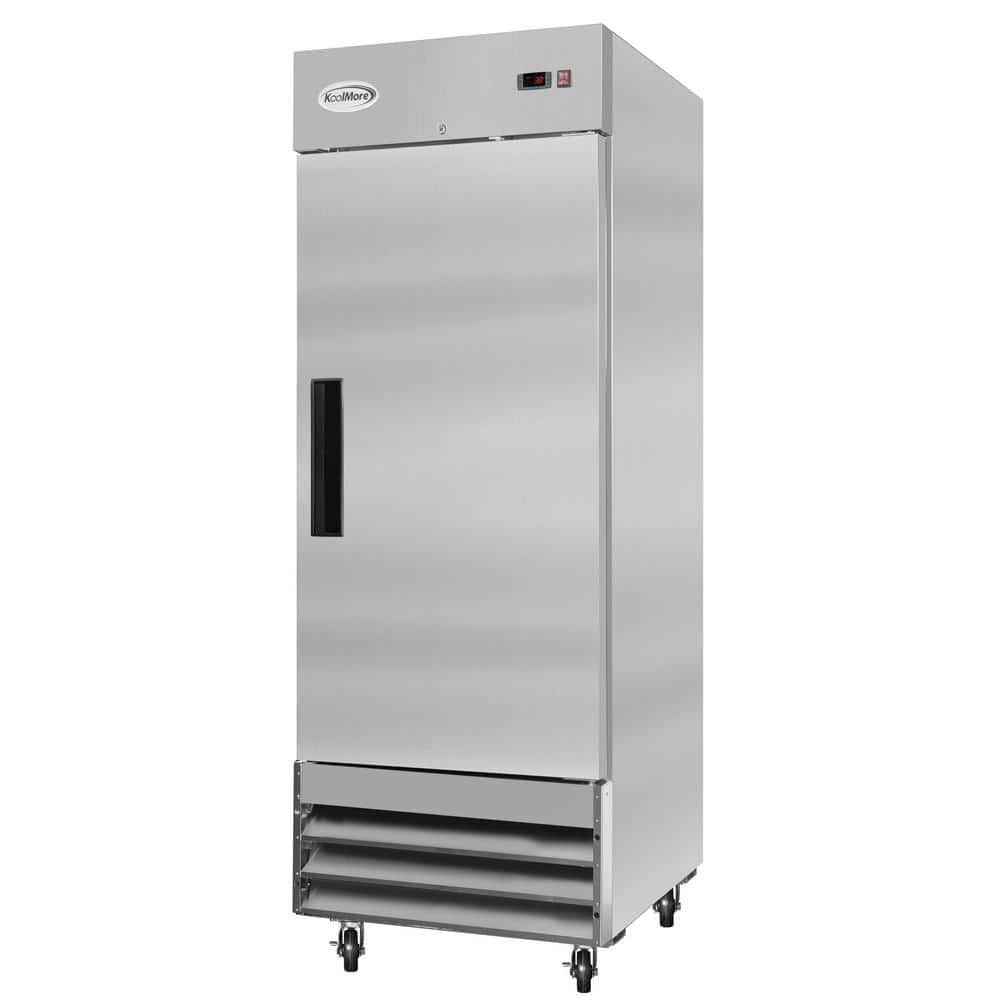 23 cu. ft. Stainless Steel Single Door Reach-In Freezer
