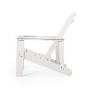 Giulietta White Wood Adirondack Chair (2-Pack)