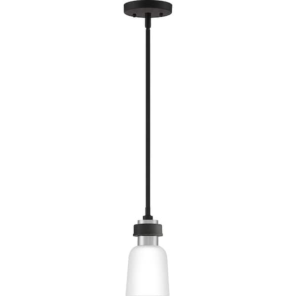 Quoizel Conrad 1-Light Brushed Nickel Mini Pendant