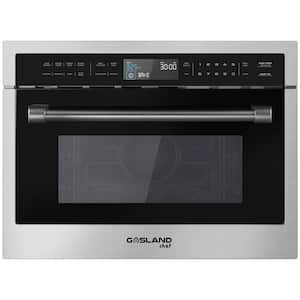 24 in. 1.6 cu. ft. 1000-Watt Built-In Microwave Drawer in Stainless Steel