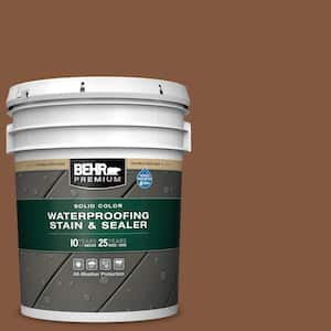 5 gal. #SC-116 Woodbridge Solid Color Waterproofing Exterior Wood Stain and Sealer