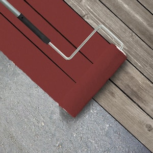 1 gal. #PPF-40 Rocking Chair Red Textured Low-Lustre Enamel Interior/Exterior Porch and Patio Anti-Slip Floor Paint